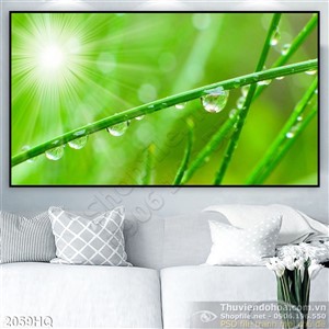 Tranh hoa lá nghệ thuật đẹp