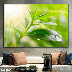 Tranh hoa lá trang trí treo tường đẹp