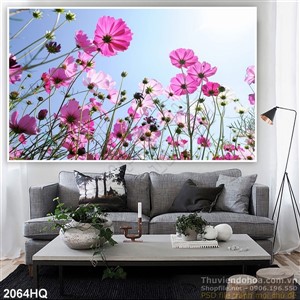 Tranh hoa hồ điệp trang trí treo tường