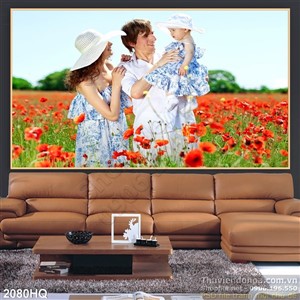 Tranh hoa Mỹ Nhân đẹp độc đáo