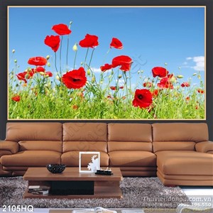 Tranh hoa Mỹ Nhân đẹp nghệ thuật