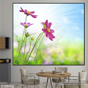 Tranh hoa hồ điệp đẹp độc đáo