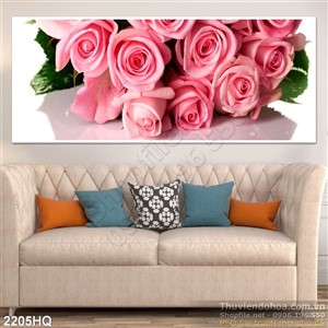 Tranh hoa lá trang trí tường đẹp