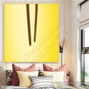 Tranh hoa lá nghệ thuật đẹp