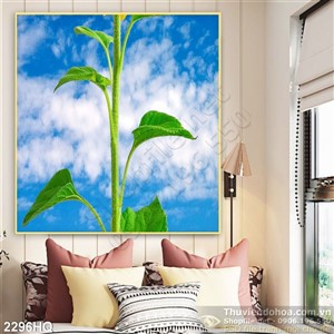 Tranh hoa Hướng dương đẹp độc đáo