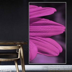 Tranh hoa Cúc trang trí treo tường