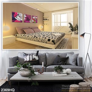 Tranh hoa lá trang trí đẹp