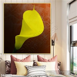 Tranh hoa Vân Môn trang trí hiện đại