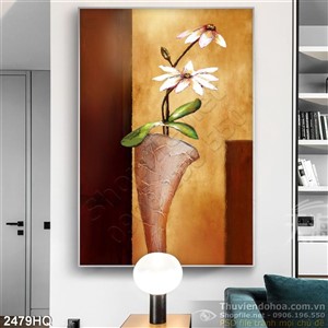 Tranh hoa hiện đại treo tường đẹp