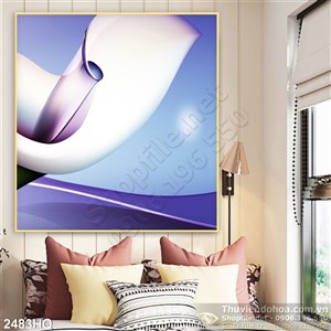 Tranh hoa Vân Môn trang trí treo tường