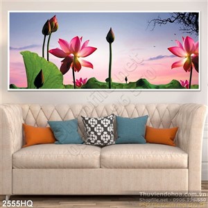 Tranh hoa lá treo tường đẹp