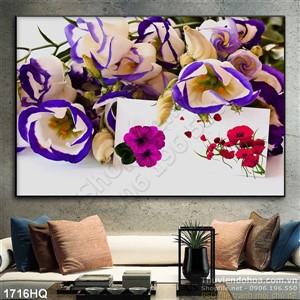 Tranh hoa lá trang trí treo tường đẹp