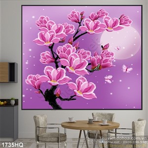 Tranh hoa sứ nghệ thuật đẹp