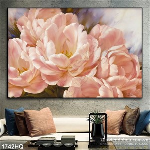 Tranh hoa sơn dầu Châu Âu