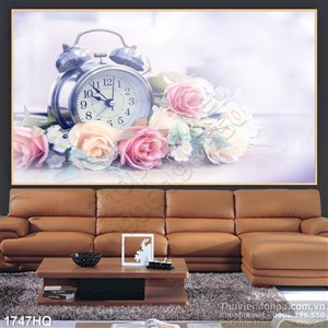 Tranh hoa lá treo tường đẹp