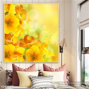 Tranh hoa hiện đại treo tường