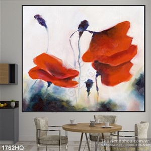 Tranh hoa sơn dầu hiện đại