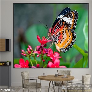 Tranh hoa lá trang trí tường đẹp