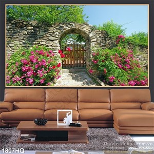 Tranh hoa lá trang trí tường đẹp