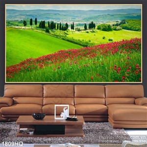 Tranh hoa lá treo tường đẹp