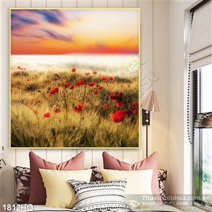 Tranh hoa colico nghệ thuật