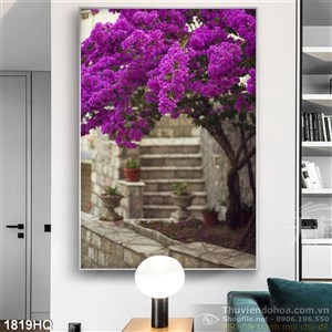 Tranh hoa giấy độc đáo đẹp