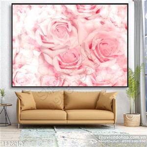 Tranh hoa hồng nghệ thuật