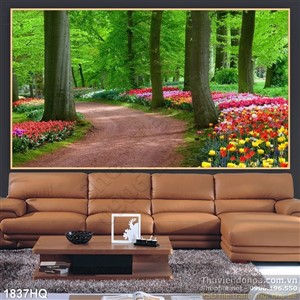 Tranh hoa tulip đẹp