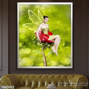 Tranh hoa lá nghệ thuật đẹp