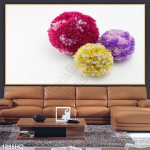 Tranh hoa nghệ thuật trang trí phòng ngủ