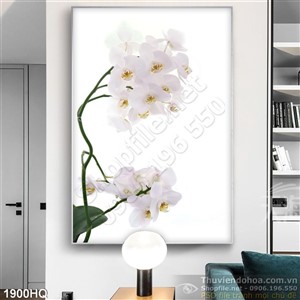 Tranh hoa lá nghệ thuật đẹp