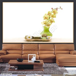 Tranh hoa Lan hiện đại đẹp