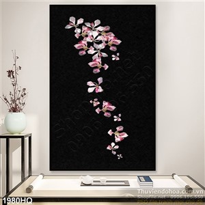Tranh hoa hiện đại treo tường