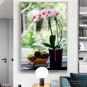 Tranh hoa lá hiện đại đẹp