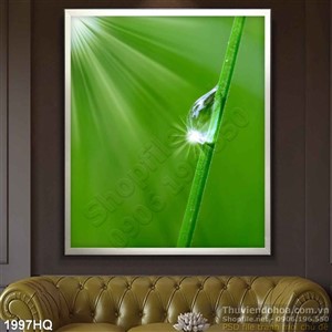 Tranh hoa lá trang trí treo tường đẹp