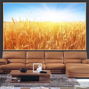 Tranh hoa trang trí phòng khách đẹp