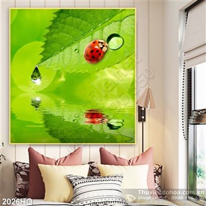 Tranh nghệ thuật trang trí dán tường