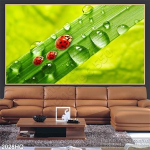 Tranh hoa lá trang trí đẹp