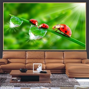 Tranh hoa lá treo tường đẹp