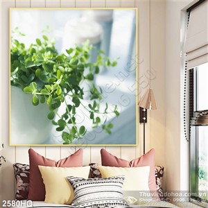 Tranh hoa lá trang trí treo tường đẹp
