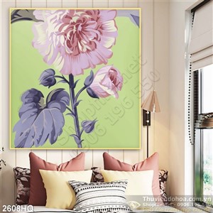 Tranh hoa lá trang trí treo tường đẹp
