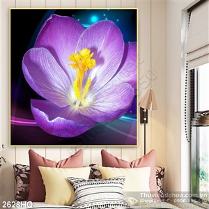 Tranh hoa tulip đẹp độc đáo