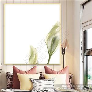 Tranh hoa cát tường đẹp