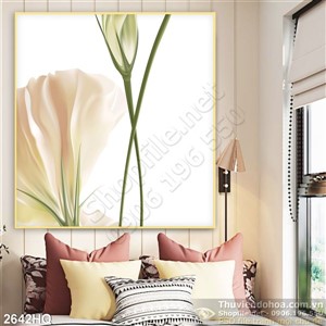 Tranh hoa lá trang trí treo tường đẹp