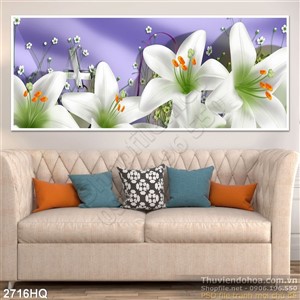 Tranh hoa lá hiện đại nghệ thuật