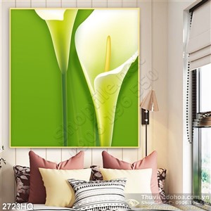 Tranh hoa Vân Môn trang trí hiện đại