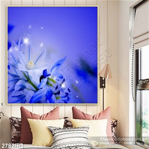 Tranh hoa lá trang trí treo tường đẹp