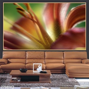 Tranh hoa lá trang trí tường đẹp