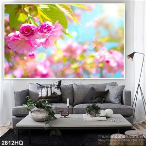 Tranh hoa lá trang trí nội thất đẹp