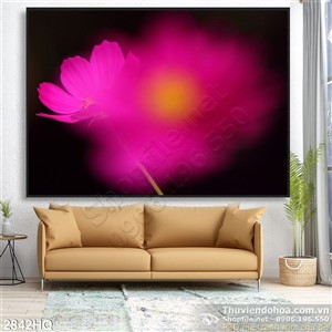 Tranh hoa hồ điệp nghệ thuật đẹp